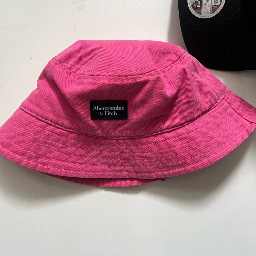 ABERCROMBIE & FITCH Pink hat summer